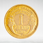 France, 1 Franc 1934, XF