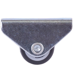 ОПОРА КОЛЕСНАЯ НЕПОВОР.НА ПЛОЩ. 20ММ ПЛАСТ/РЕЗИНА СЕР 1ШТ