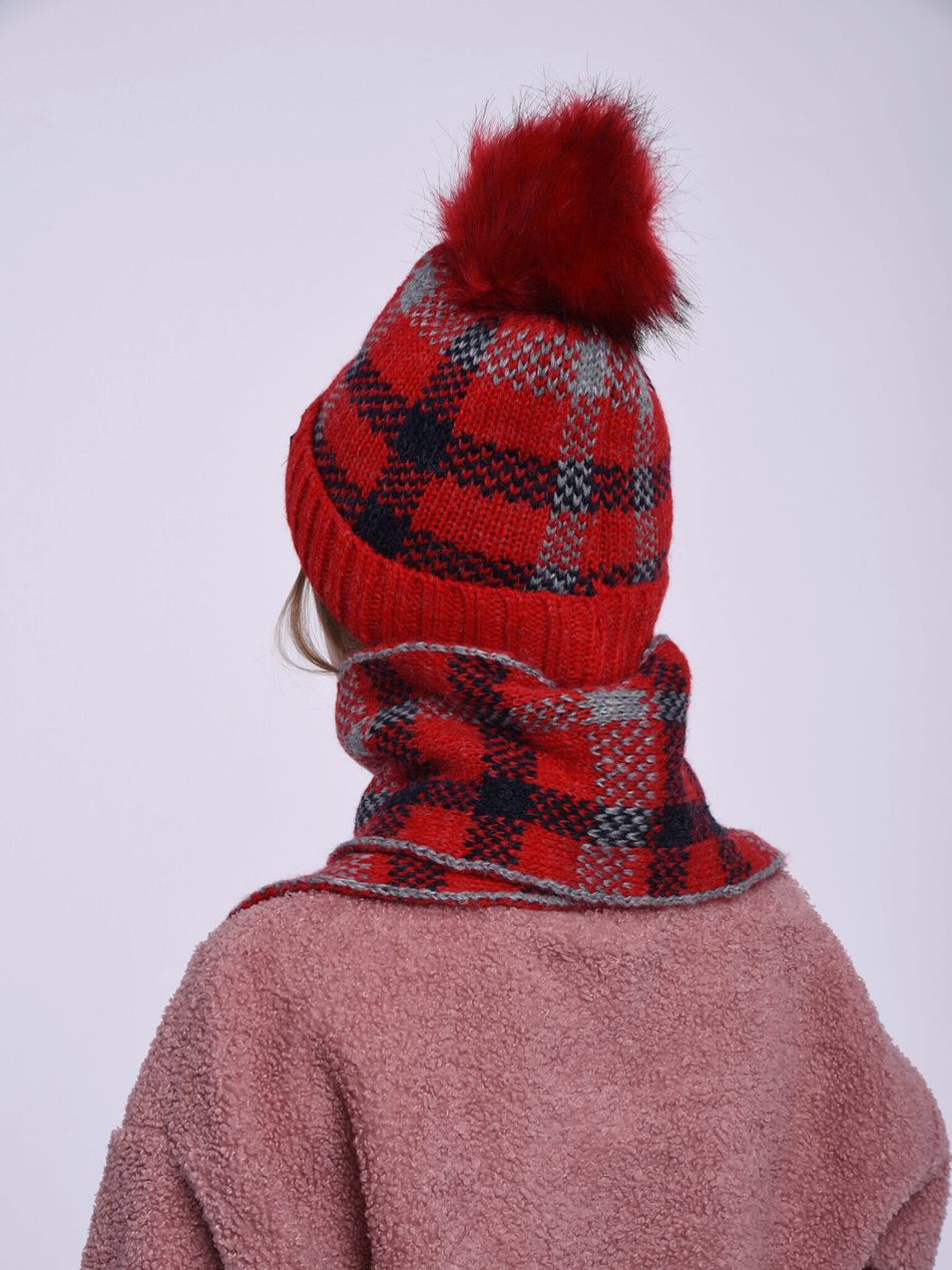 Комплект детский (Шапка+Шарф)