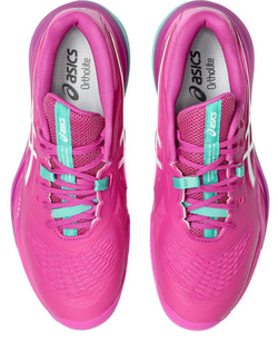 Теннисные кроссовки Asics Gel-Resolution X Clay - digital sakura/white