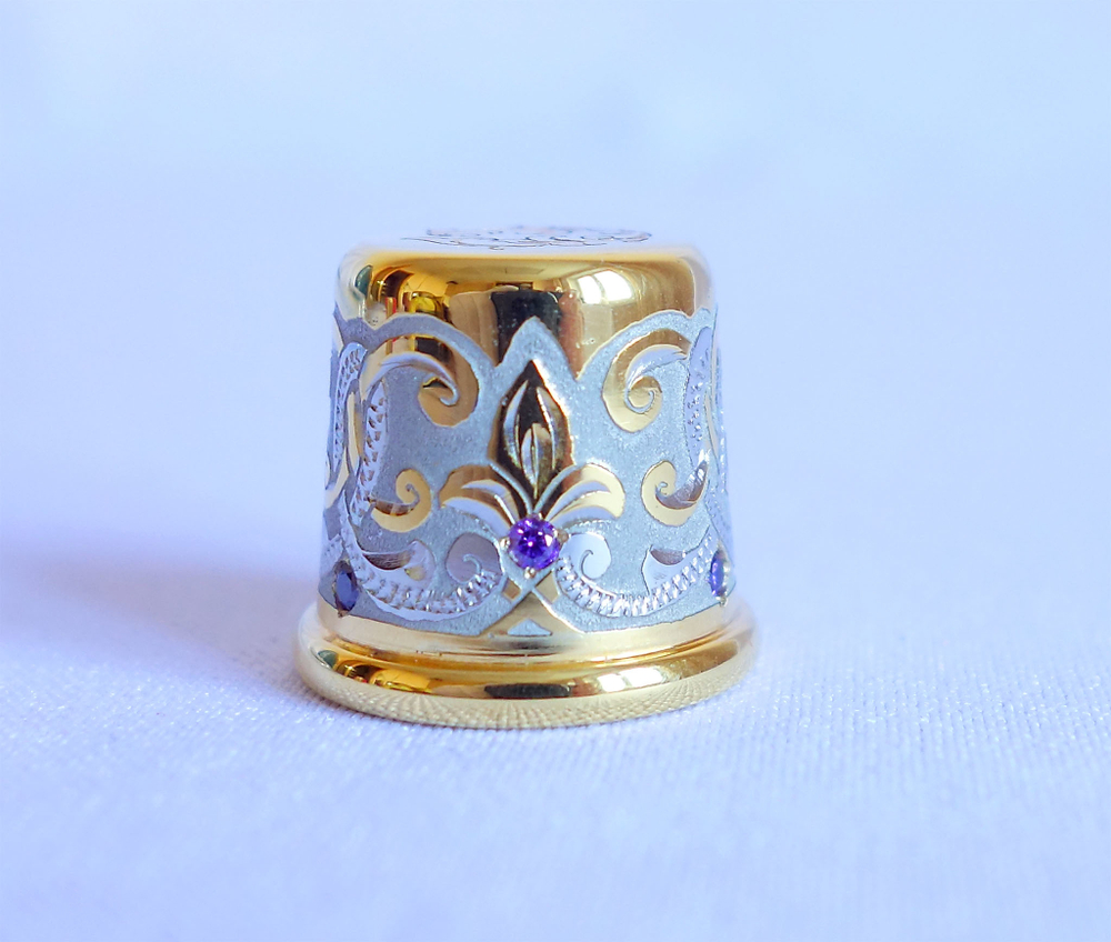 Наперсток "Расписной узор" в ассортименте