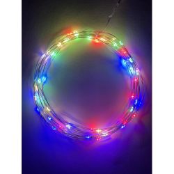 ENIN -5NM ЭРА Гирлянда LED Нить 5 м мультиколор, АА