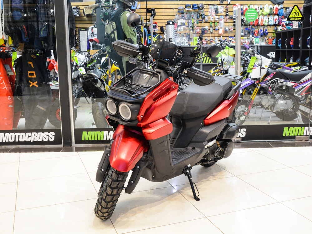 Скутер Vento Smart 3 49cc Red matt