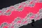 03-185 Кружево эластичное 19 см, малиново-красный