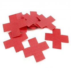 Патч крест комплект 10 штук Velcro