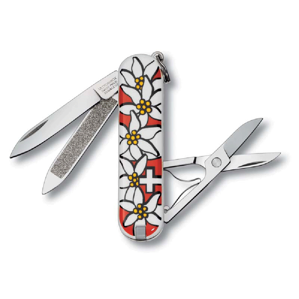 Нож перочинный Victorinox Classic Edelweiss (0.6203.840) 58мм 7функций