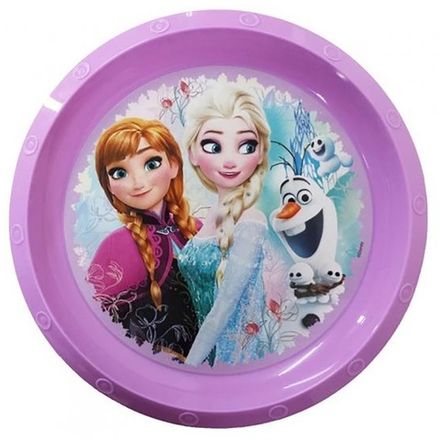 Тарелка пластиковая "Холодное Сердце" 22 см 1 шт