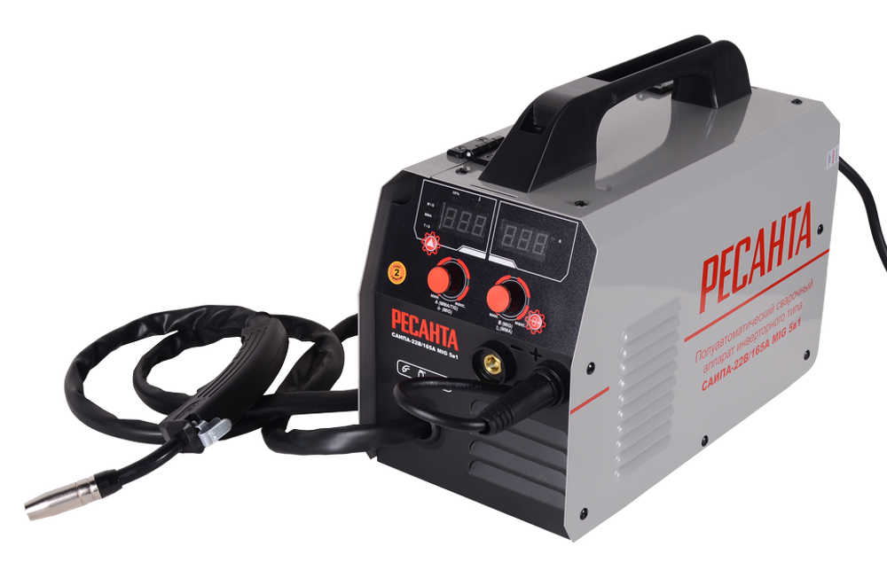 Сварочный полуавтомат САИПА-22В/165А MIG 5в1 Ресанта