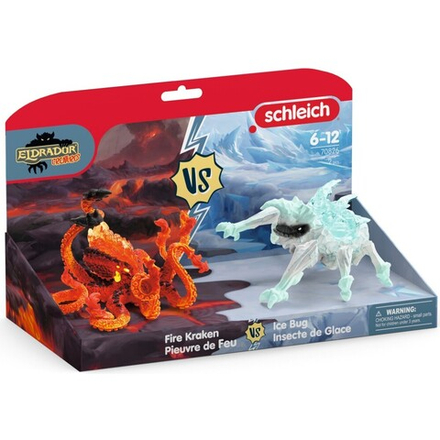 Schleich Eldrador Creatures - Ice Worm vs Fire Kraken 70826 / артикул   70826  / GTIN 4059433707228