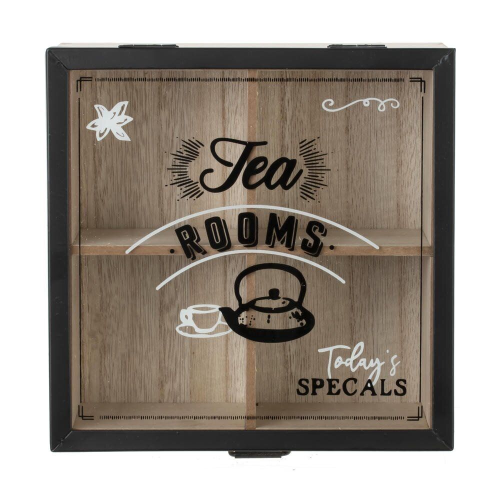 GAEM Шкатулка для чайных пакетиков, L17 W17 H7,5 см