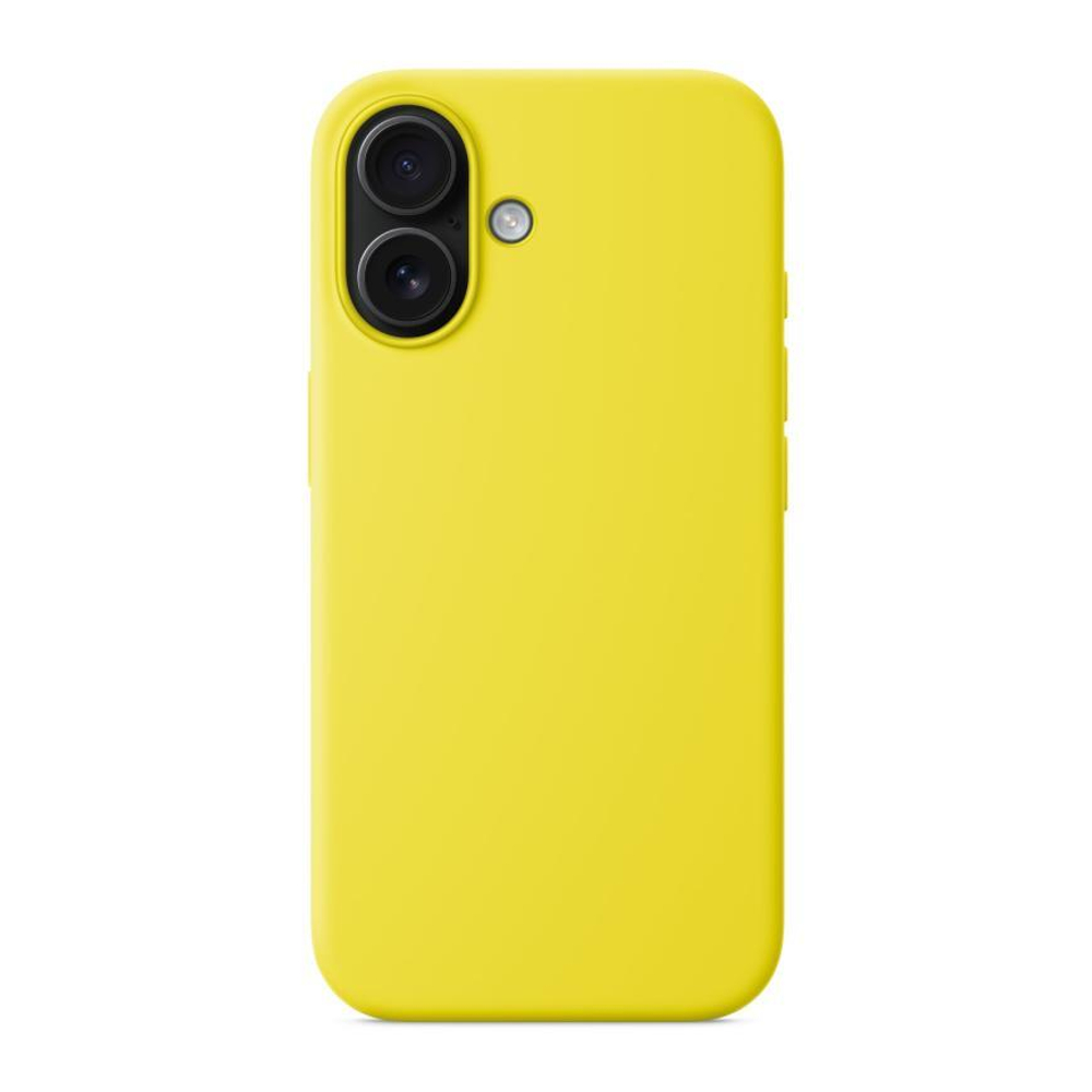 Силиконовый чехол MagSafe Apple Silicone Case для iPhone 16, Карамбола