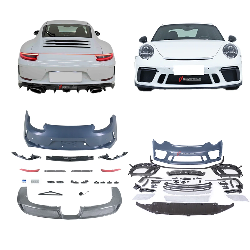 Обвес переделка в стиле GT3 991.2 для PORSCHE 911 991.1 / 991.2 2011–2020
