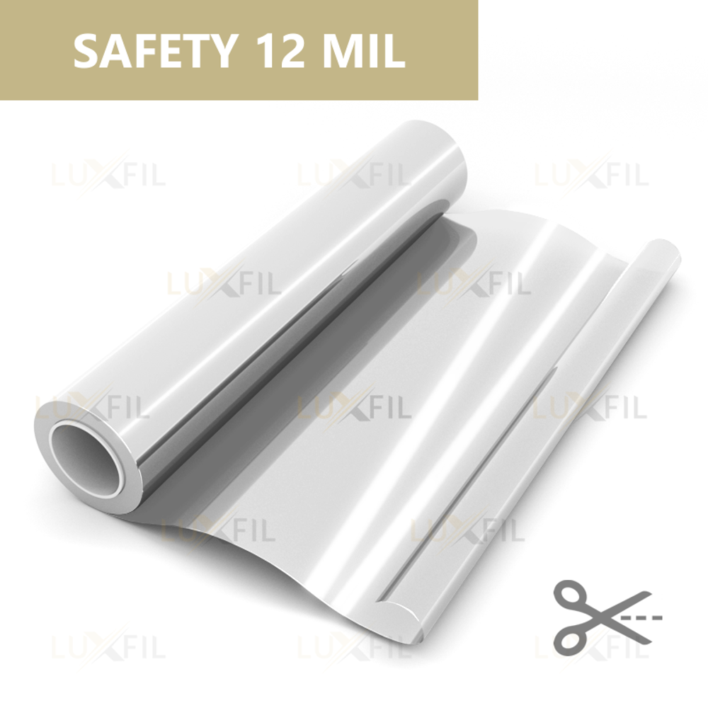 Пленка защитная бронировочная SAFETY 12 MIL LUXFIL, на отрез