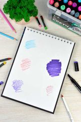 Скетчпад А4 210х290 мм, 80 л, блок - белый офсет 100 г/м², арт. 62831