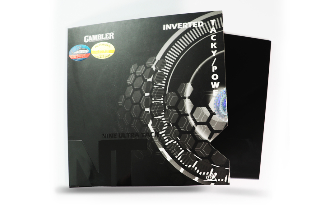 Накладка для ракетки GAMBLER NINE ULTRA TACK 2.1MM BLACK