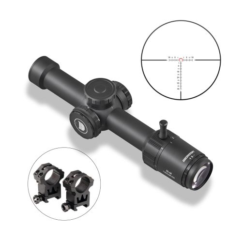 Оптичекий прицел Discovery ED-AR 1-6X24IR FFP FW30, арт: DY-EDAR 1-6X24IRFFPFW30