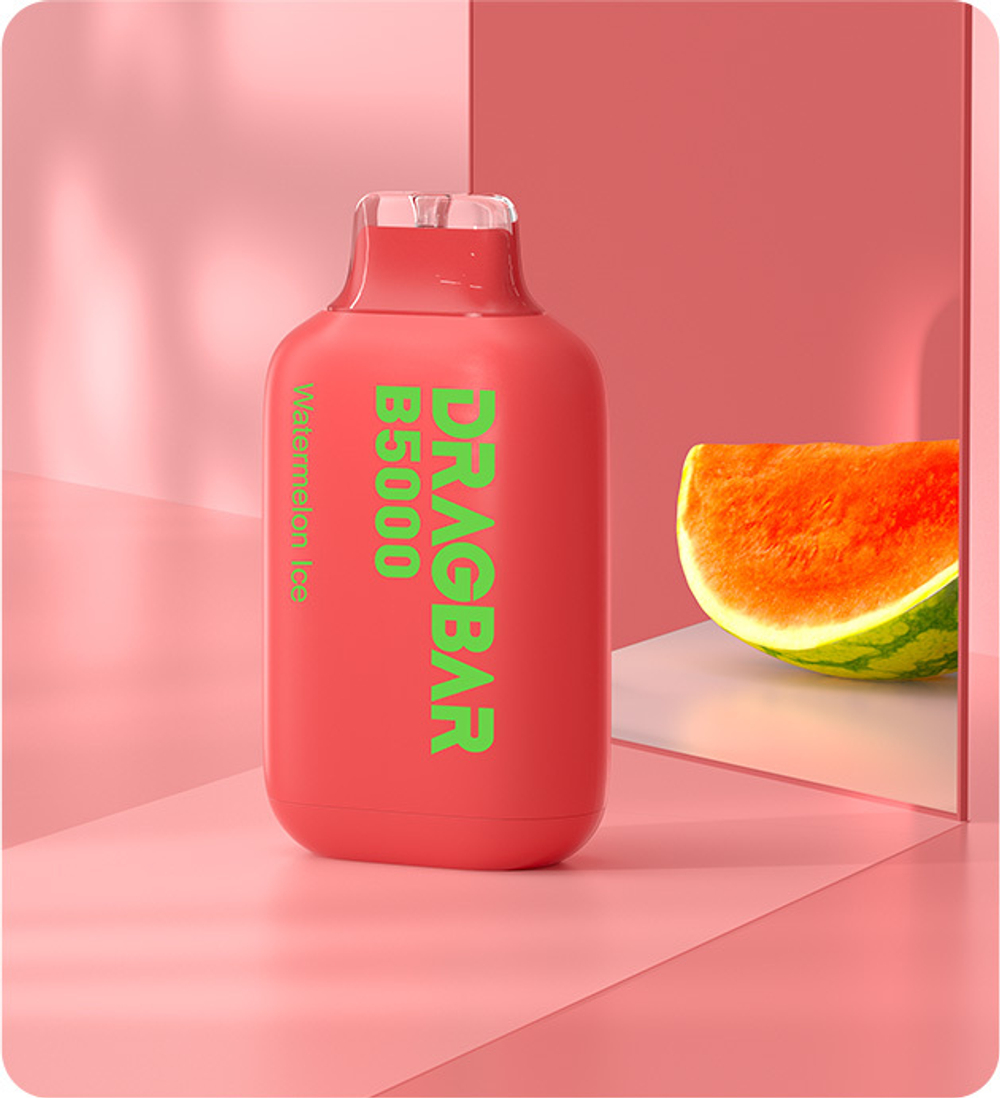 DRAGBAR B5000 - Watermelon Ice (5% nic)