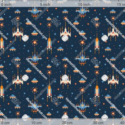 8-битная космоческая игра by МильваАрт 417 DPI