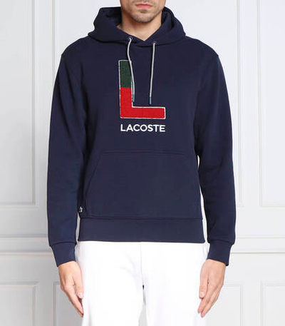 Худи Lacoste - темно-синий(SH2329)