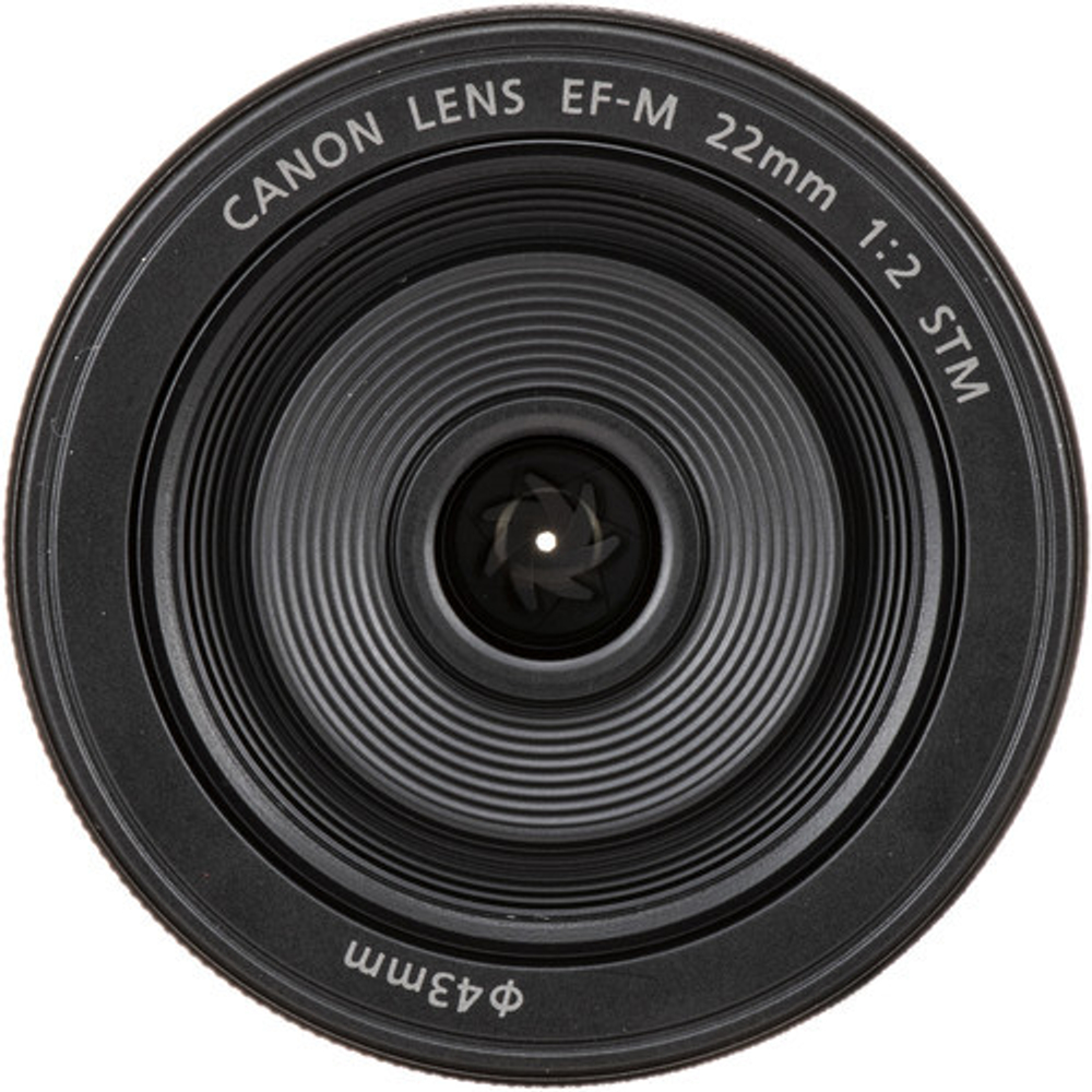Объектив Canon EF-M 22mm f/2 STM, черный