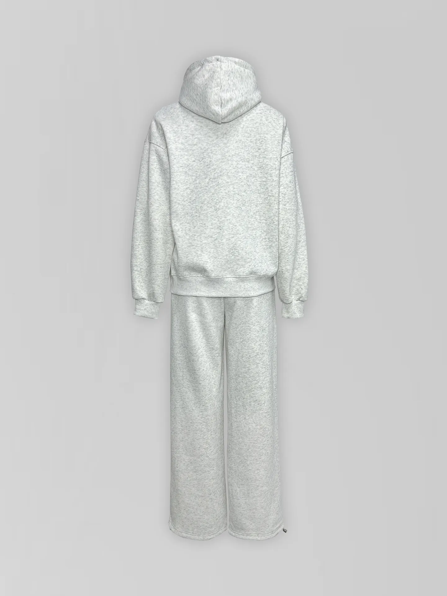 Спортивный костюм-тройка 23367 из зип-кофты, прямых штанов на кулиске и жилета