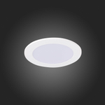 ST212.508.05 Св-к встр. Белый LED 1*5W 3000K/4000K/6000K 375Lm Ra80 110° IP20 D92xH30 220-240V