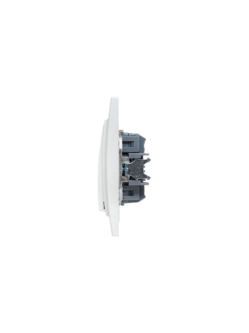 Выключатель 1-кл. СП Минск 10А IP20 бел. Basic EKF ERV10-021-10
