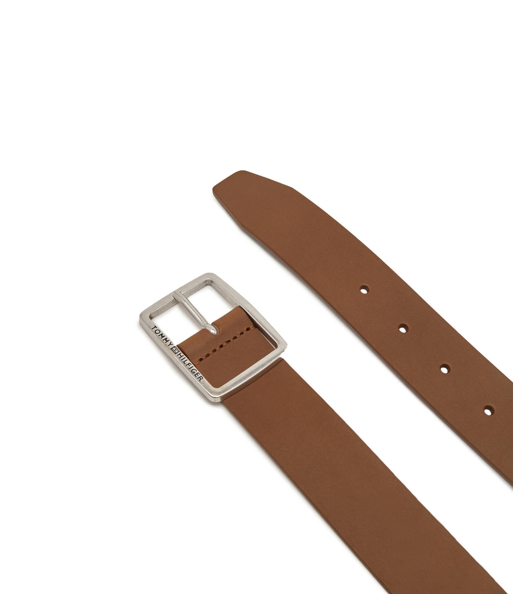 Кожаный ремень Tommy Hilfiger - коричневый(AM0AM12176)