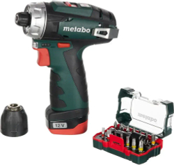 Metabo POWERMAXX BS (x2 батареи) + BITBOX Аккумуляторная дрель