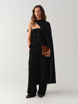 Вязаный корсет BUTTON