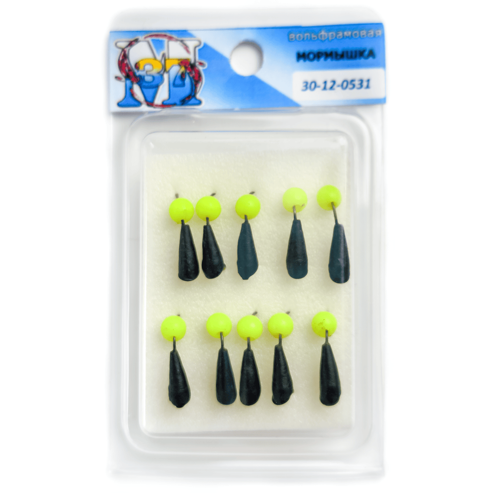 Мормышка "Конус" с зеркалом + подвеска (3мм)