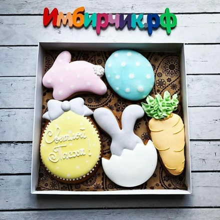 Имбирные пряники Пасха