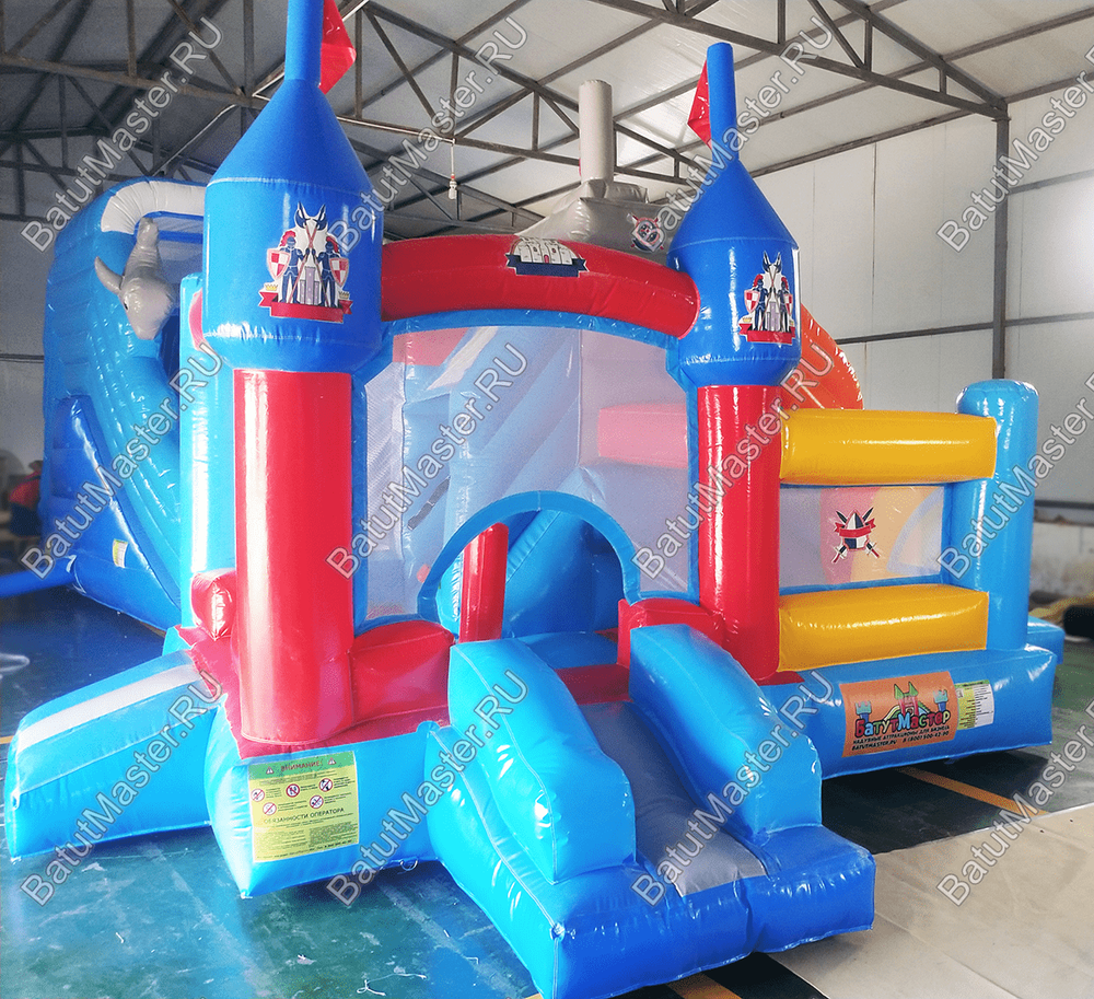 Коммерческий надувной батут "Цитадель"