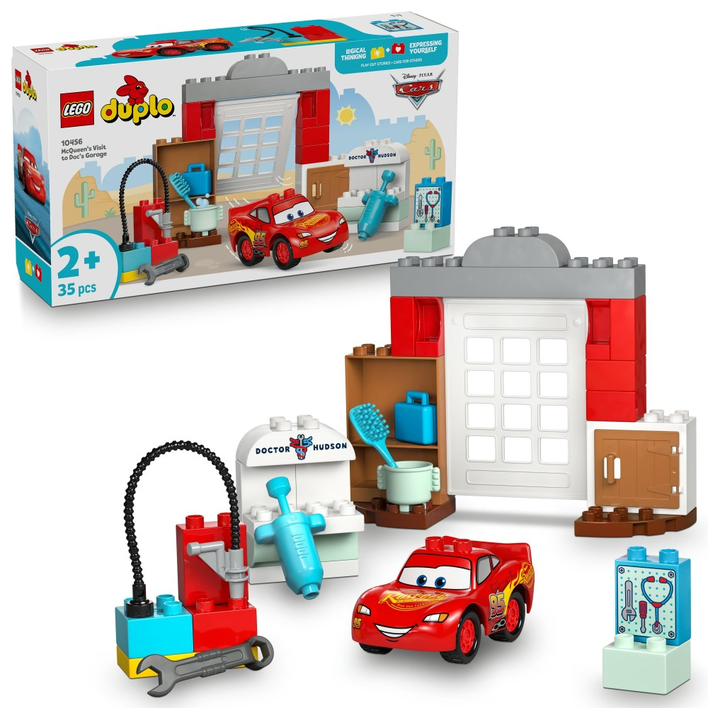 Конструктор LEGO DUPLO Disney 10456 Молния Маккуин в мастерской — фото 1