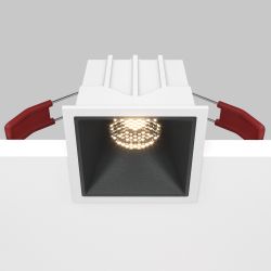 Модульный встраиваемый светодиодный светильник Maytoni Alfa LED DL043-01-10W3K-SQ-WB
