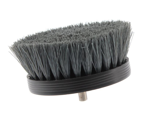 SGCB Pneumatic Carpet Brush Grey - щетка-насадка на дрель для чистки текстиля средней жескости, 90мм