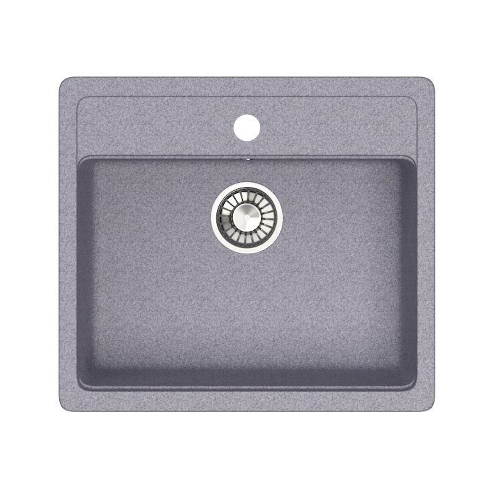 Кухонная мойка GLANZ J009-G35 570x505мм Темно-серый