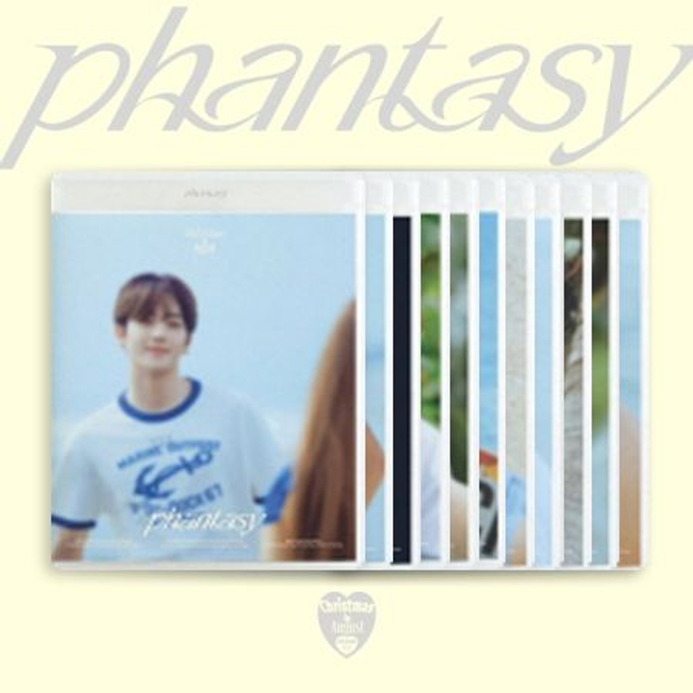 Альбом THE BOYZ - PHANTASY : PART.1 CHRISTMAS IN AUGUST 2nd Album DVD Version RANDOM Cover