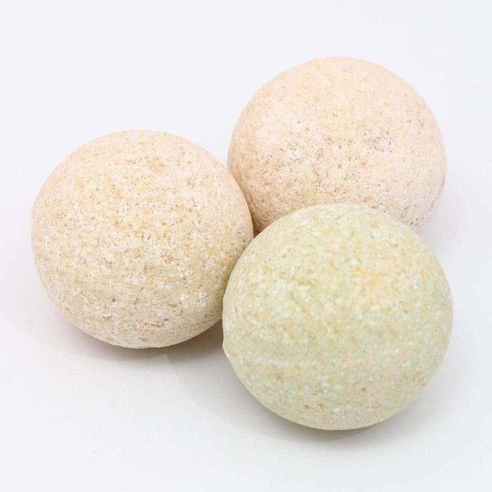 Набор из 3 бомбочек для ванны «С Новым годом!» с ароматом ванильного десерта (Цвет: не задано)
