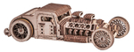 Механический 3D-пазл из дерева Wood Trick Хот Род