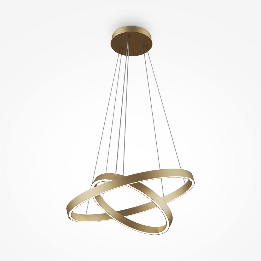 Люстра подвесная светодиодная Maytoni Rim MOD058PL-L55BSK