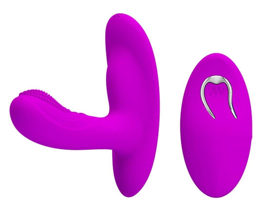 Вибромассажёр G-точки Baile Magic Finger 9,5 см, движущиеся шарики