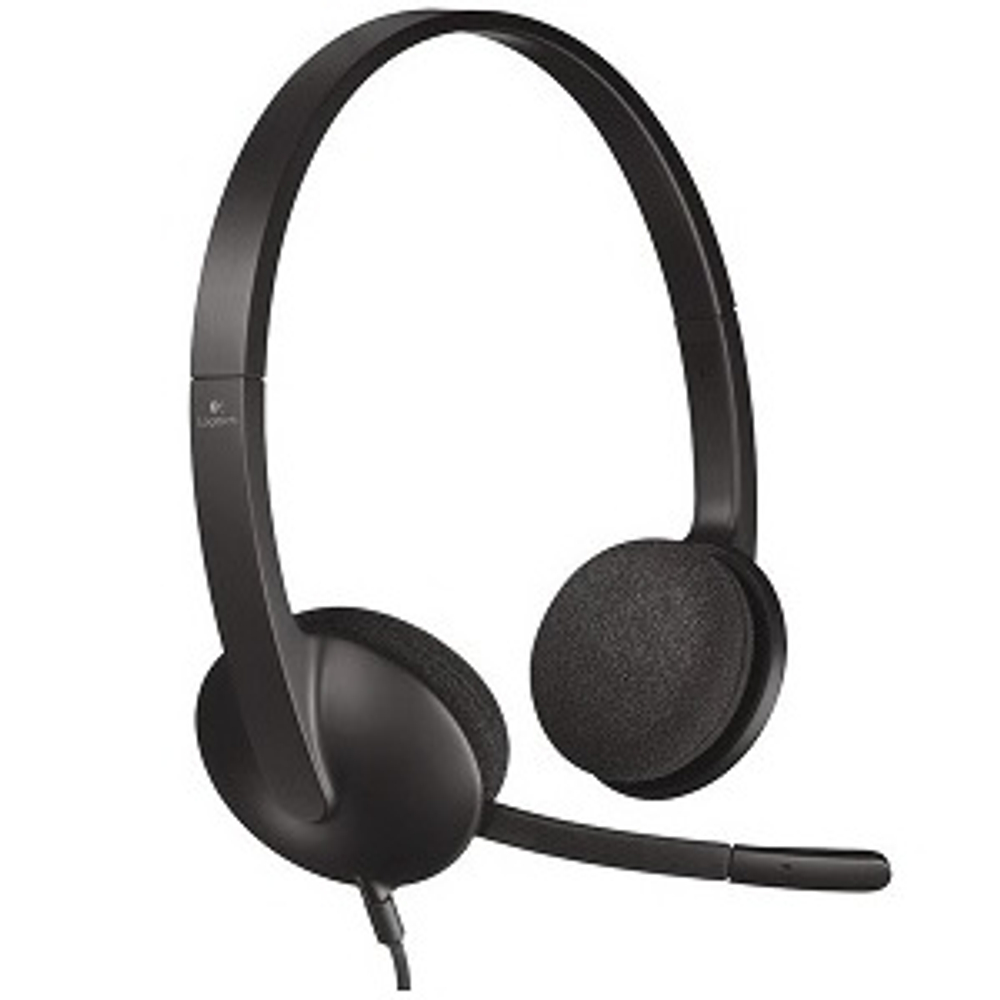 Компьютерная гарнитура Logitech USB Headset H340 (981-000475), (981-000509)