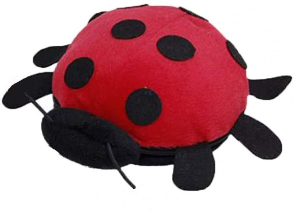 Игрушка для кошек "Божья коровка",вибрирующая, плюш, 6 см. Eastland Pet