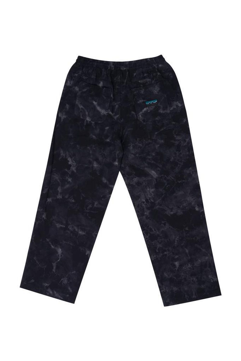 Брюки Magamaev Canvas tube tie dye черные