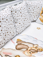Детское постельное белье BUBO BABY "MILKY DREAMS" для новорожденных 17 предметов
