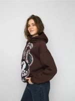 Толстовка утепленная с капюшоном