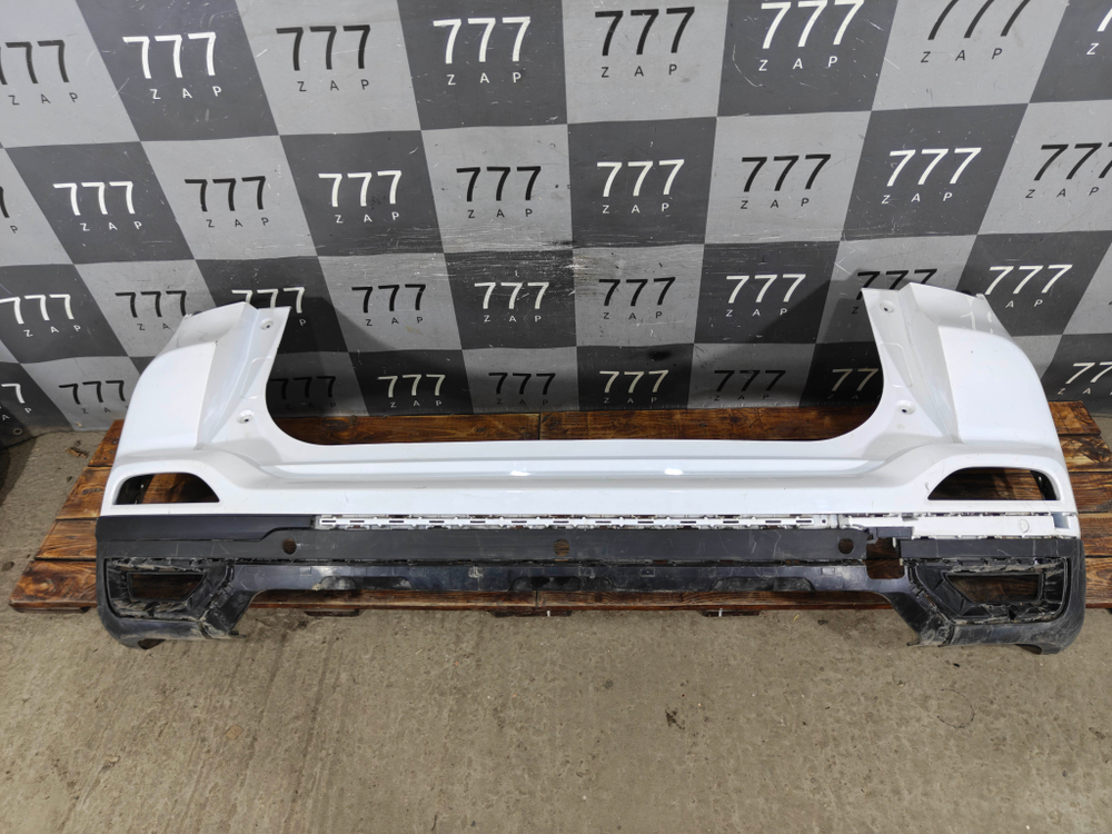 Бампер задний + юбка заднего бампера Chery Tiggo 4 Pro 20-нв Б/У Оригинал 602000499AADQJ