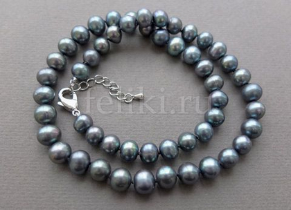 Бусы из жемчуга (ж-0228-8-45)