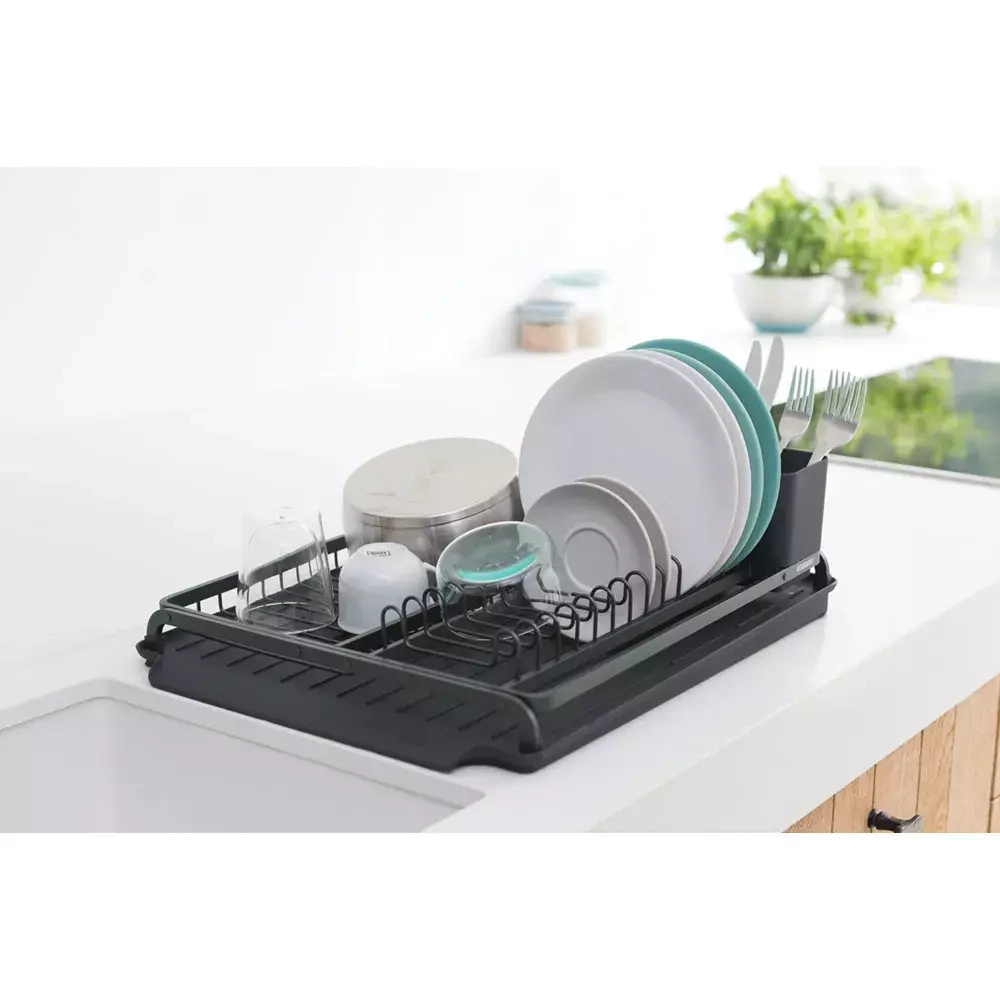 Brabantia - Сушилка для посуды 38,5x49,2см серая / артикул   117404  / GTIN 8710755117404